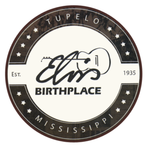 Elvis Birthplace Seal Tupelo MississippiElvis Birthplace Seal - Established 1935