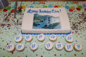 Elvis Presley 83rd Birthday Cake at the Elvis Presley Birthplace
